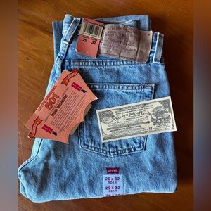 Vintage LEVI’S 501 Jeans for Women 1993 Button Fly Size 29x32* NEVER WORN